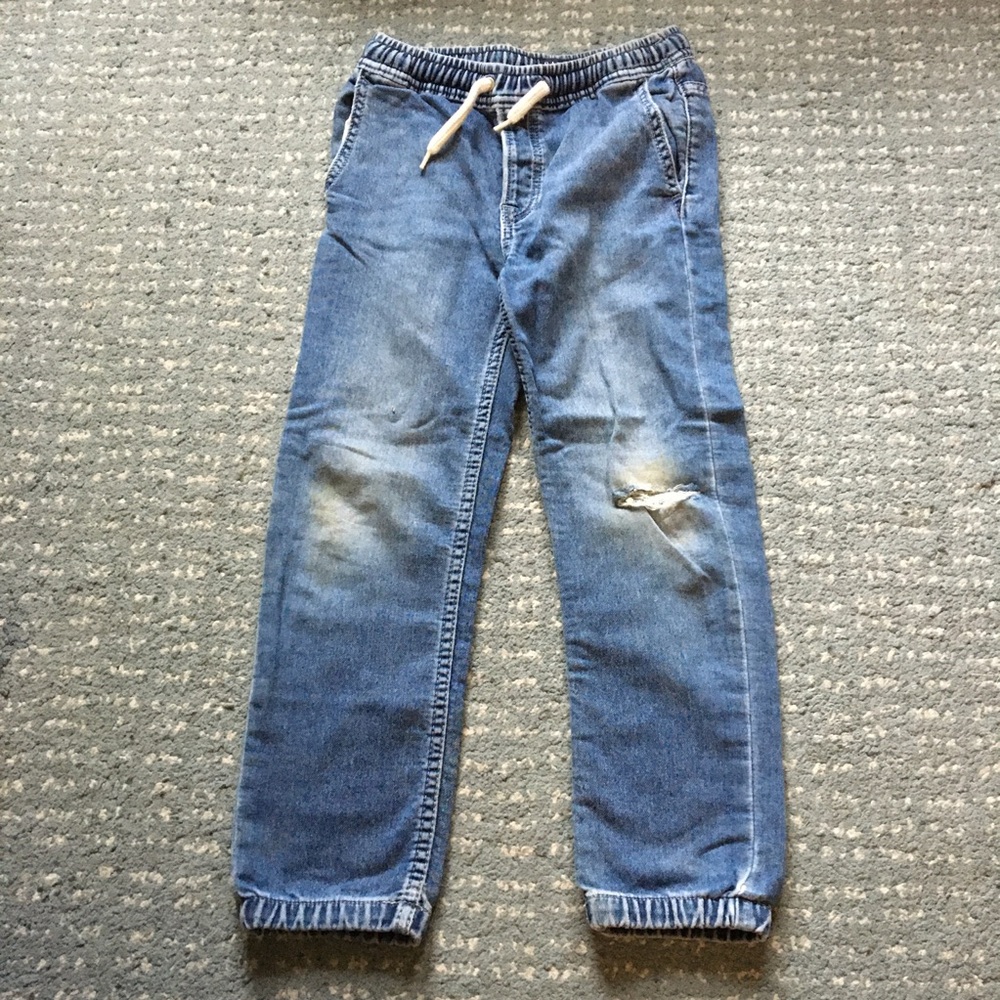 Bundle Boy Jogger Pants Set - Denim, Tan, Camo S Gap - Picture 13 of 16